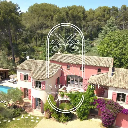 Majestueux-le Mas Du Crabe Rose-carqueiranne-villa T6-piscine By Hc