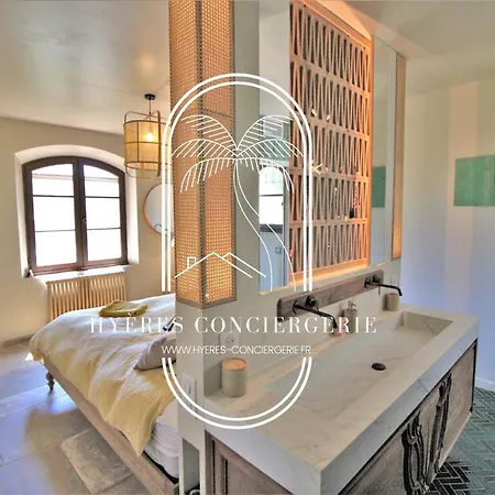 Majestueux-le Mas Du Crabe Rose-carqueiranne-villa T6-piscine By Hc Villa *