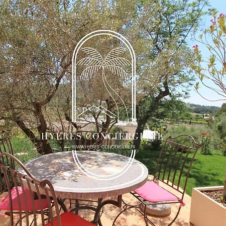 Majestueux-le Mas Du Crabe Rose-carqueiranne-villa T6-piscine By Hc * Carqueiranne