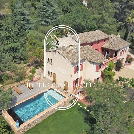 Majestueux-le Mas Du Crabe Rose-carqueiranne-villa T6-piscine By Hc *