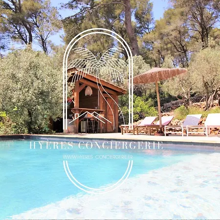 Majestueux-le Mas Du Crabe Rose-carqueiranne-villa T6-piscine By Hc * Carqueiranne