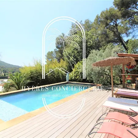 Majestueux-le Mas Du Crabe Rose-carqueiranne-villa T6-piscine By Hc Villa Carqueiranne
