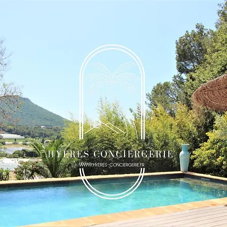 Majestueux-le Mas Du Crabe Rose-carqueiranne-villa T6-piscine By Hc