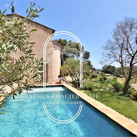 Villa Majestueux-le Mas Du Crabe Rose-carqueiranne-villa T6-piscine By Hc