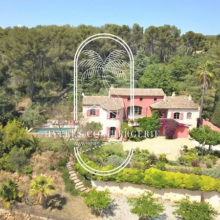 Majestueux-le Mas Du Crabe Rose-carqueiranne-villa T6-piscine By Hc *