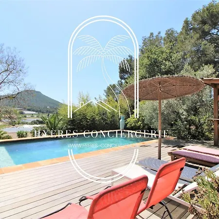 Villa Majestueux-le Mas Du Crabe Rose-carqueiranne-villa T6-piscine By Hc *