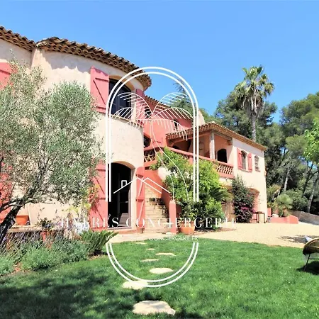 Villa Majestueux-le Mas Du Crabe Rose-carqueiranne-villa T6-piscine By Hc *