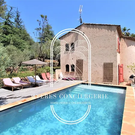 Villa Majestueux-le Mas Du Crabe Rose-carqueiranne-villa T6-piscine By Hc